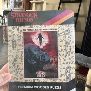 Stranger Things Premium Wooden Puzzle